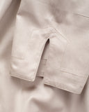 Anna Natskjorte - Satinvævet Lys Grå