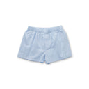 Axel Boxershorts - Satinvævet Lyseblå Fin Strib