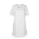 Bolette Natkjole - Hvid Smal Strib