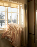 Stone Washed Fersken - Dynebetræk