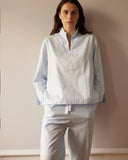 Anna Pyjamas - Hvid Fin Strib