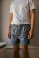 Axel Boxershorts - Stone Washed Mørkegrå