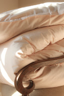 Stone Washed Fersken - Dynebetræk