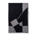 Plaid - Square Sort & Lys Grå