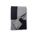 Plaid - Square Sort & Lys Grå