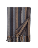 Plaid - Stribet Grå