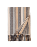 Plaid - Stribet Hvid