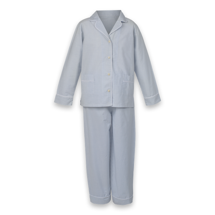 Oscar Pyjamas - Vintage Strib Blå